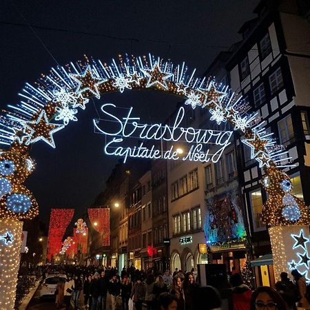 La Peniche De Fabrice Avec Jacuzzi Privatif Apartment Strasbourg Bagian luar foto